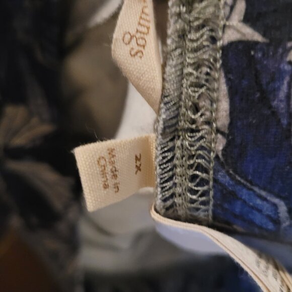 Soft Surroundings Floral Soft Leggings SZ 2X - Picture 4 of 4